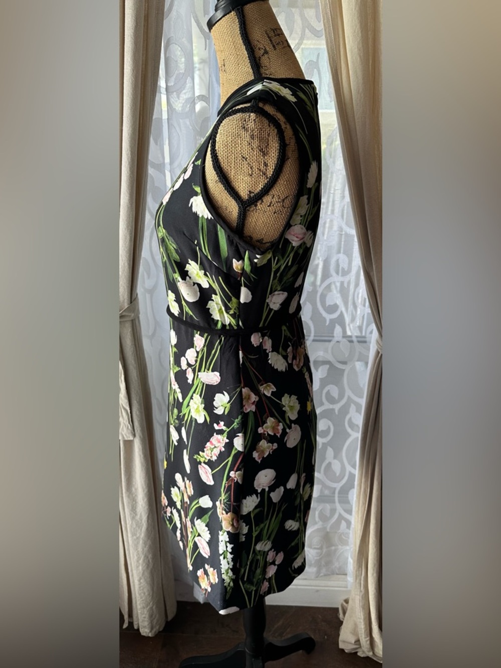 Victoria Beckham Target Floral Bloomcore Spring Mini Dress, Small - Picture 4 of 12